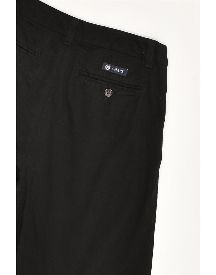 CHAPS Girls Slim Chino Trousers 15-16 Years W28 L28 Black Cotton | Vintage Chaps | Thrift | Second-Hand Chaps | Used Clothing | Messina Hembry 