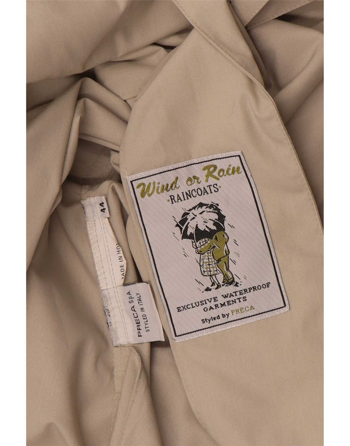 Wind or Rain Feminino By Preca Oversized Raincoat IT 44 Médio Bege