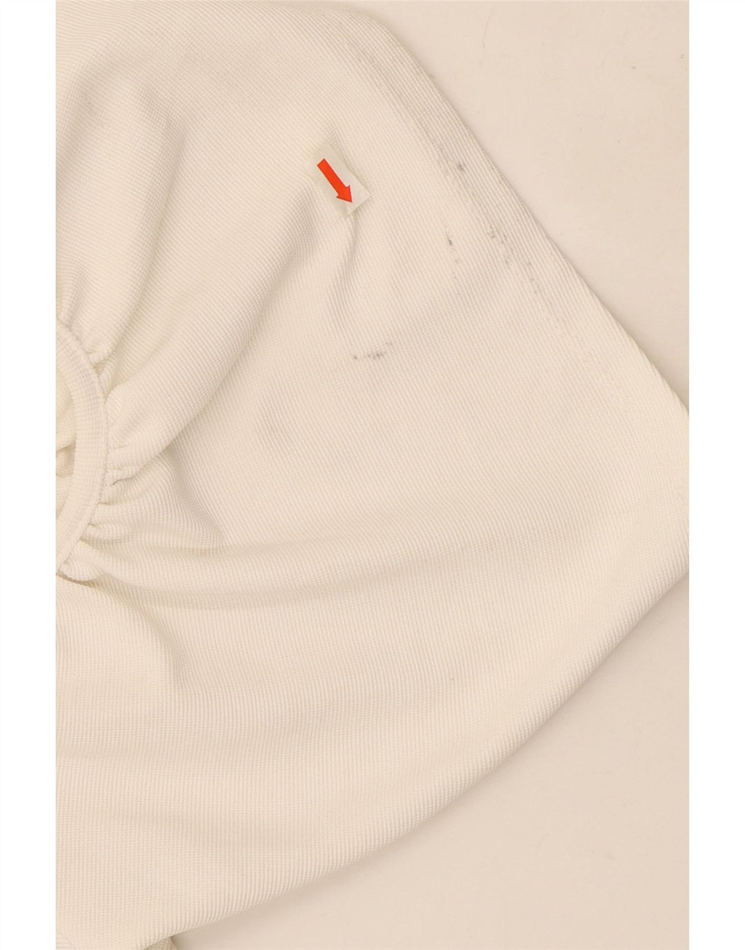 Zara Womens Off Shoulder Dress UK 10 Small White