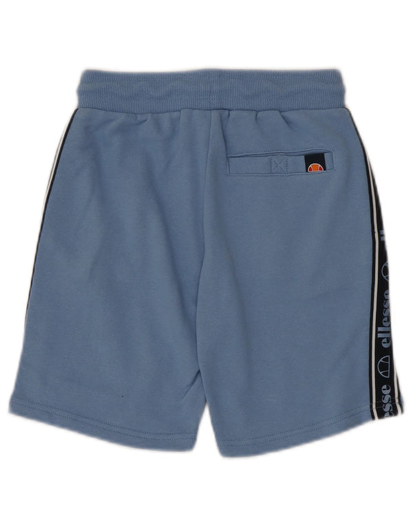 Ellesse Boys Graphic Sports Shorts 10-11 år Blå Colourblock Bomuld