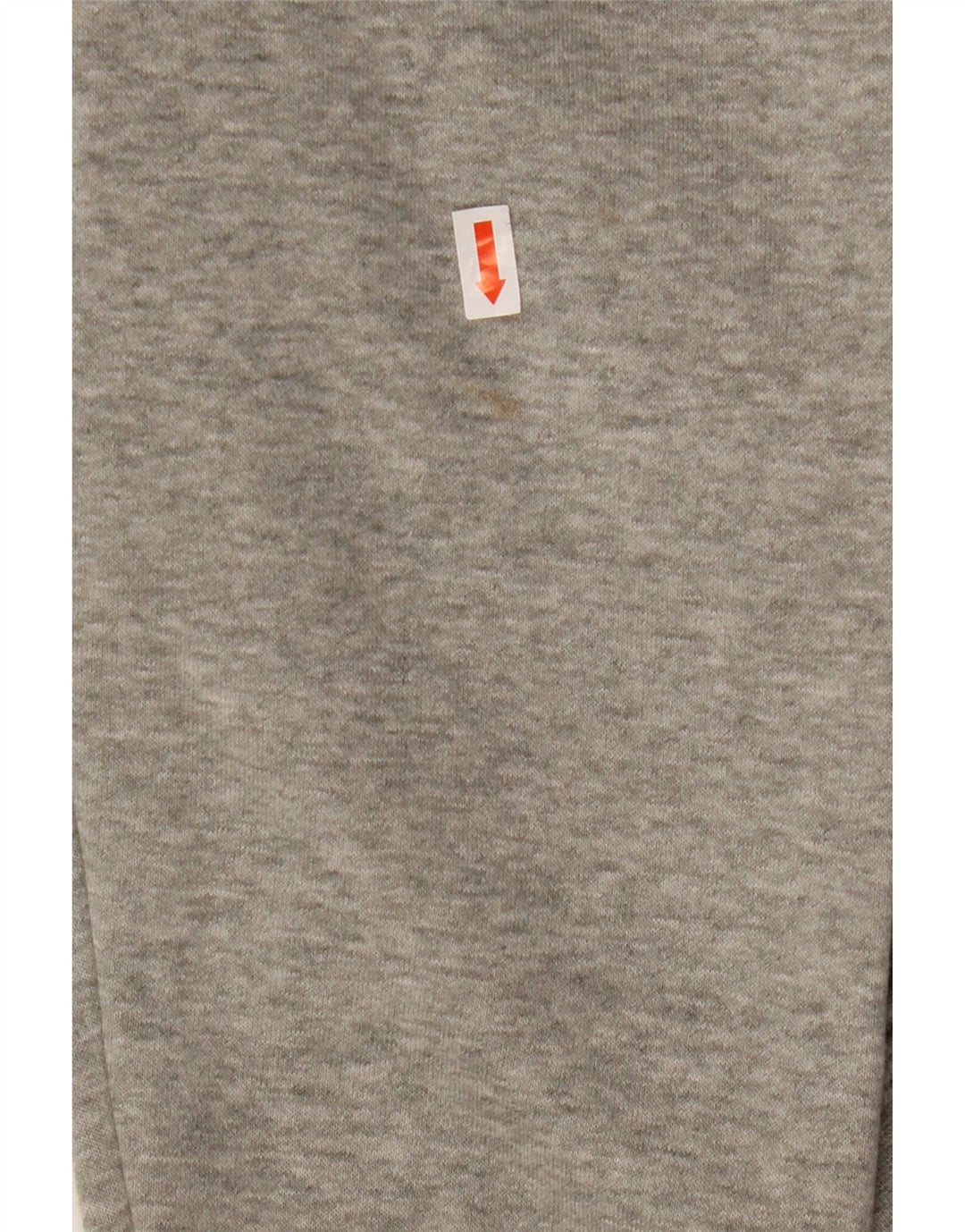 Suéter masculino NIKE com capuz e zíper cinza médio algodão