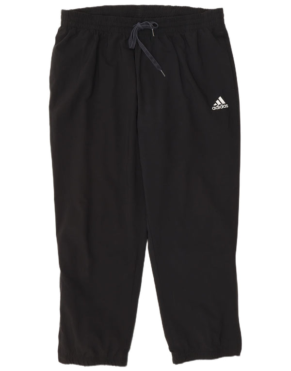 Adidas Mens Tracksuit Trousers 2XL Black Polyester