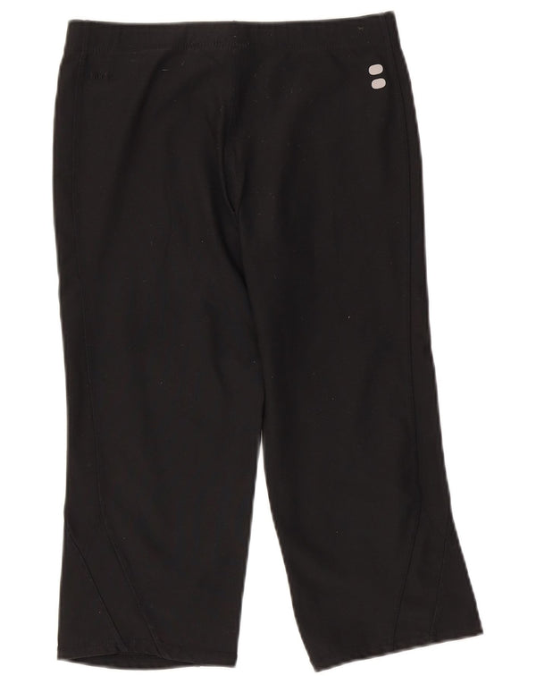 Leggings Nike Capri da donna UK 10/12 poliestere nero medio