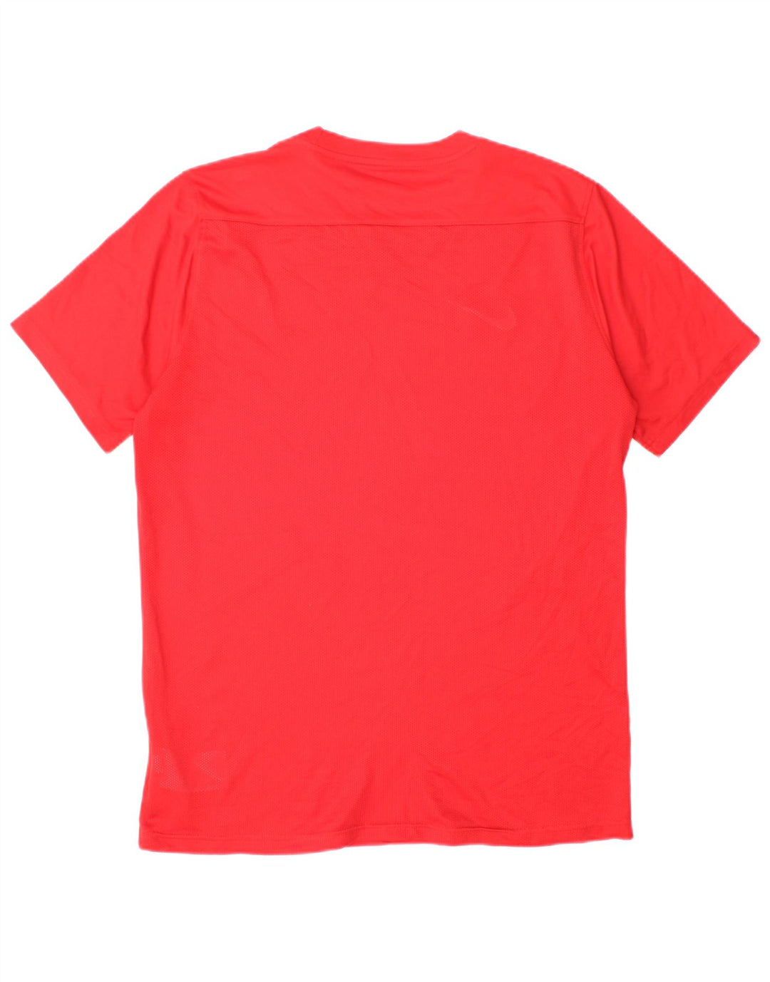 Nike Mens Dri Fit T-Shirt Top Large Red Polyester