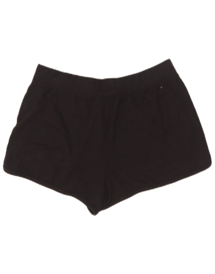 Nike Womens Sport Shorts UK 14 Large Black Polyester
