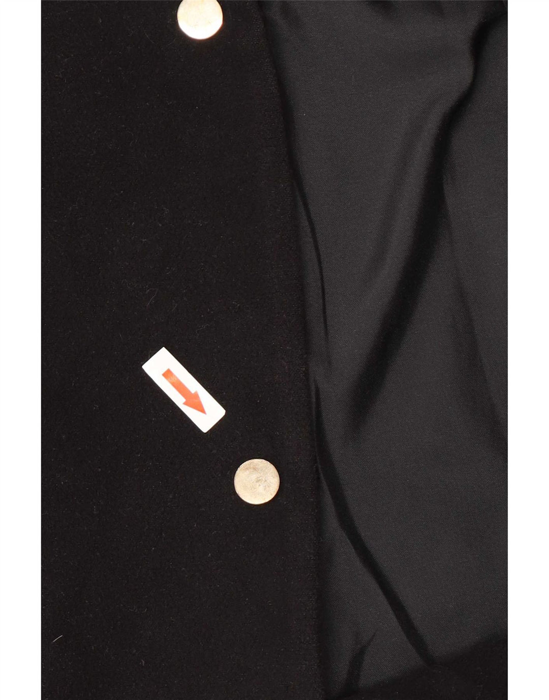 Topshop Manteau surdimensionné pour femme UK 8 Small Noir Polyester