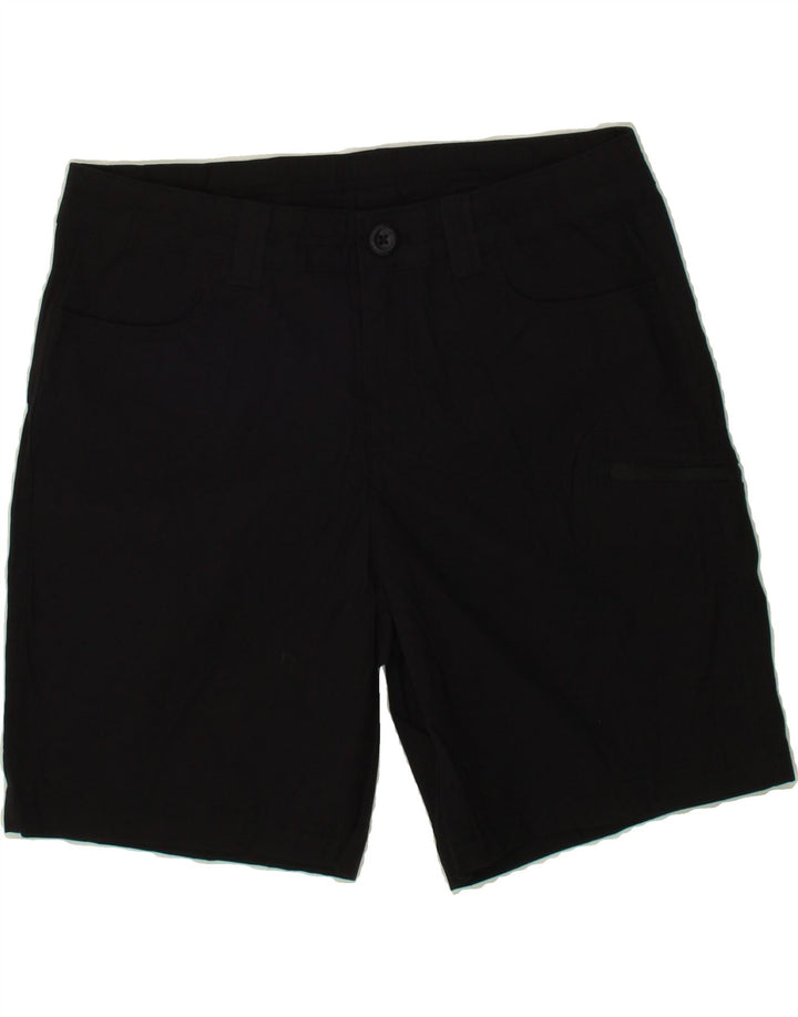 EDDIE BAUER Womens Cargo Shorts US 8 Medium W30  Black Nylon Vintage Eddie Bauer and Second-Hand Eddie Bauer from Messina Hembry 