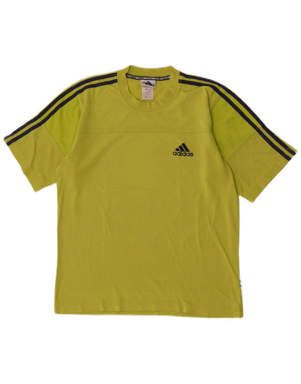 Adidas Mens Graphic T-Shirt Top UK 38/40 Medium Green