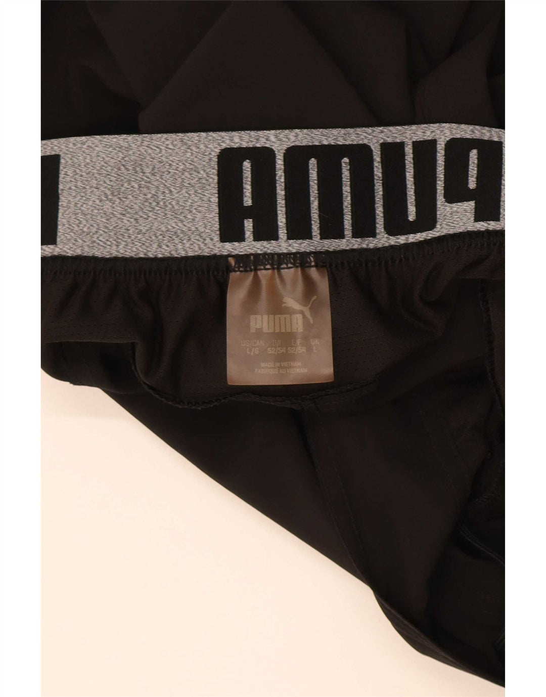Puma Herren Graphic Sport Shorts Large Schwarz Polyester