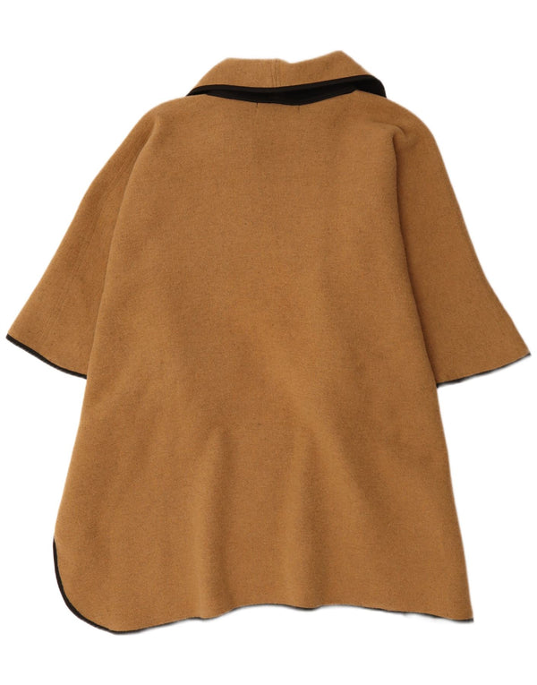 David Barry Poncho para Mujer Talla única Beige