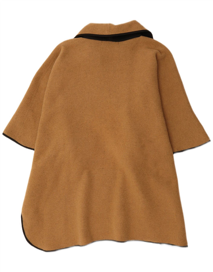 David Barry Poncho para Mujer Talla única Beige