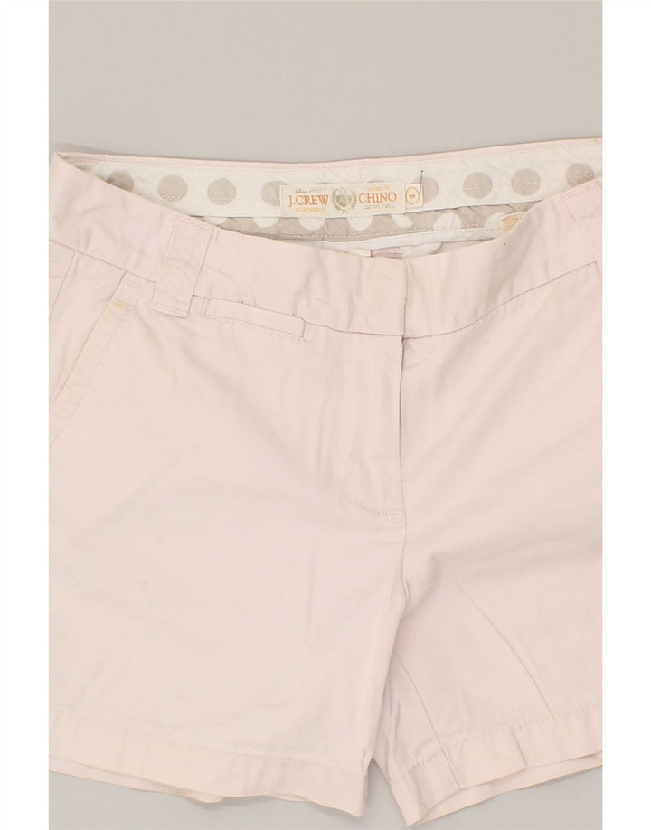 J. CREW Womens Chino Shorts US 4 Small W30  Pink Cotton | Vintage J. Crew | Thrift | Second-Hand J. Crew | Used Clothing | Messina Hembry 