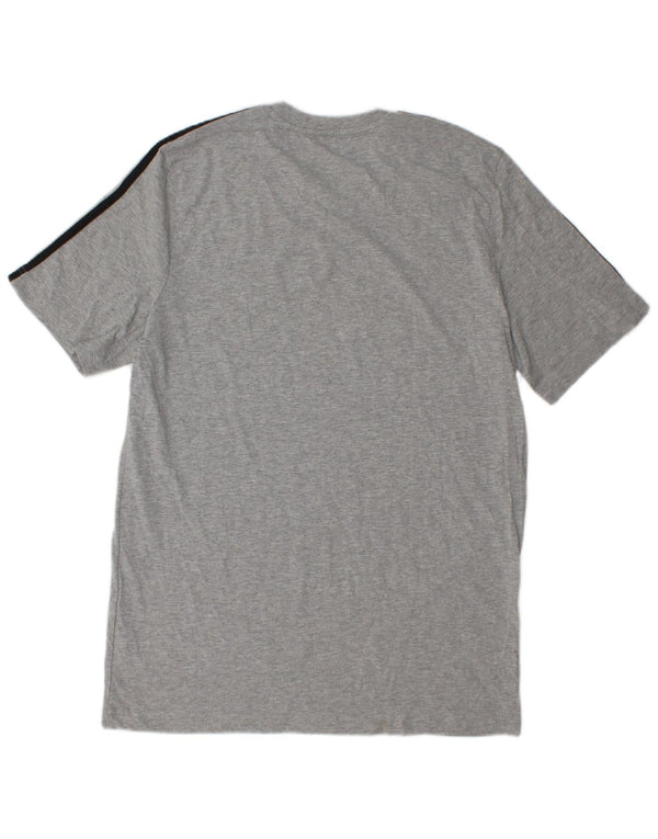 Adidas T-Shirt Homme Haut Large Gris Coton