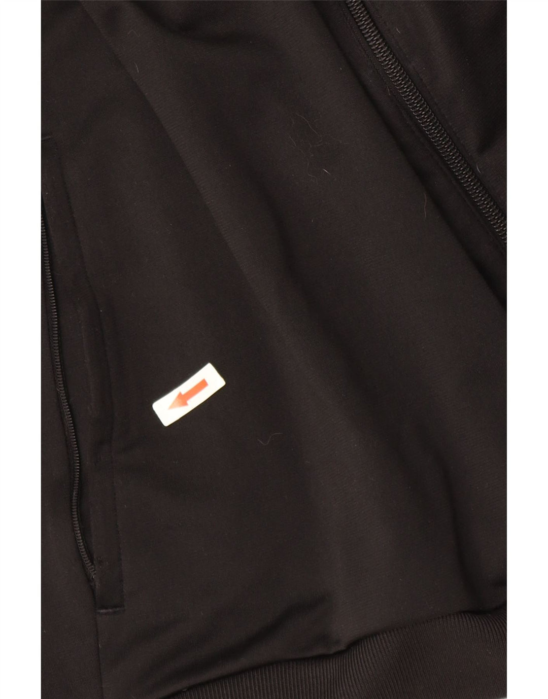 Adidas Mens Tracksuit Top Jacket 2XL Black Colourblock Polyester