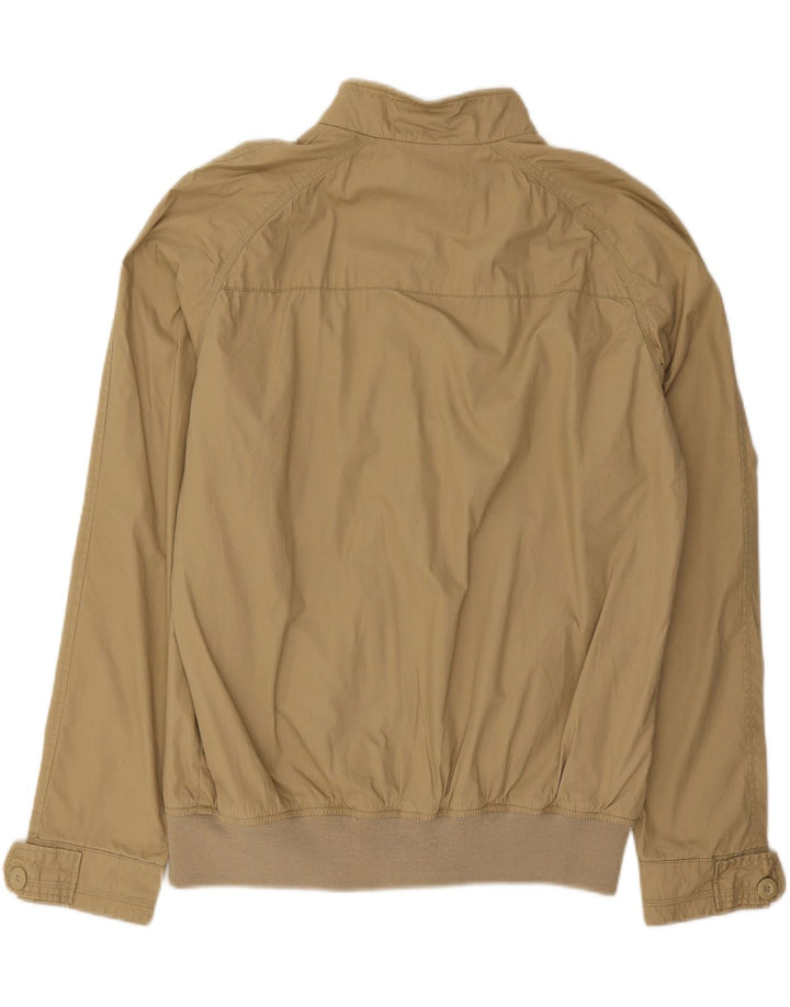 ZARA Mens Bomber Jacket UK 44 2XL Beige Cotton Vintage Zara and Second-Hand Zara from Messina Hembry 