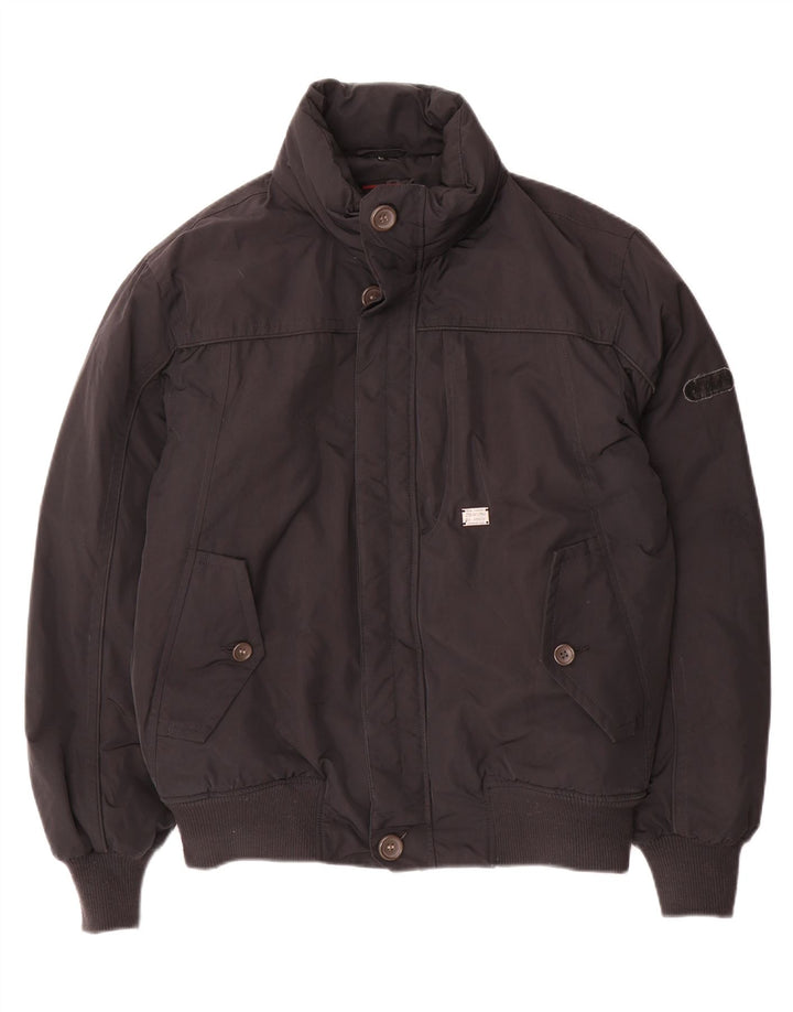 Colmar Herren Wattierte Jacke IT 52 Large Schwarz