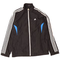 Adidas Mens Tracksuit Top Jacket UK 40/42 Medium Black Polyester