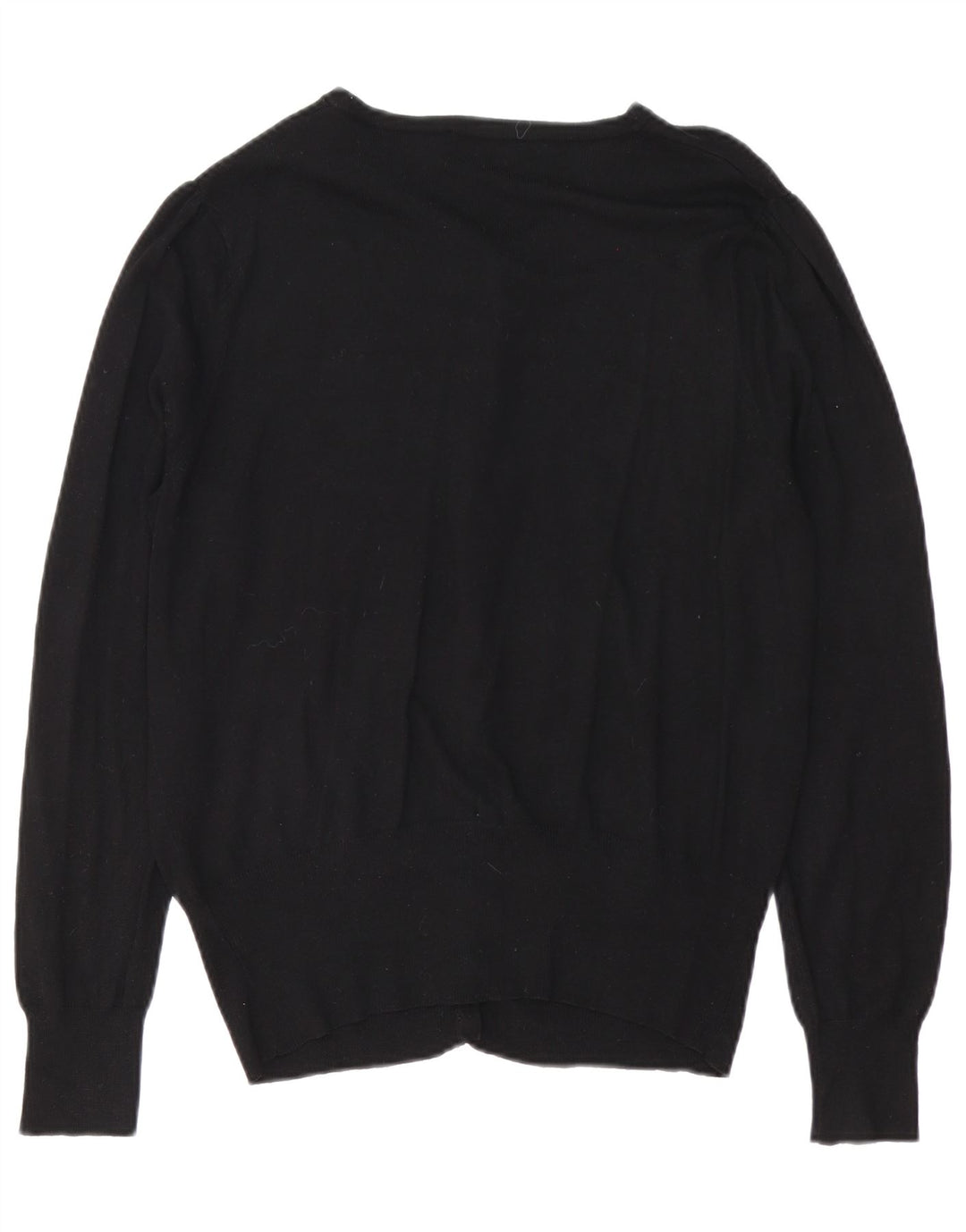 Marks & Spencer Womens Cardigan Sweater UK 16 Large Black