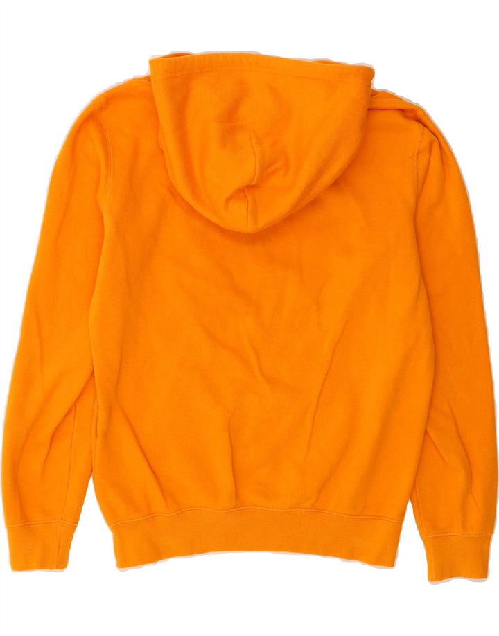 CHAMPION Mens Graphic Hoodie Jumper Small Orange Cotton Vintage Champion and Second-Hand Champion from Messina Hembry 
