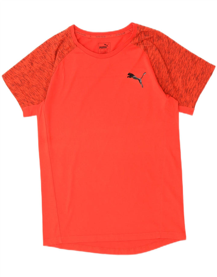 PUMA Mens T-Shirt Top Small Red Flecked Vintage Puma and Second-Hand Puma from Messina Hembry 