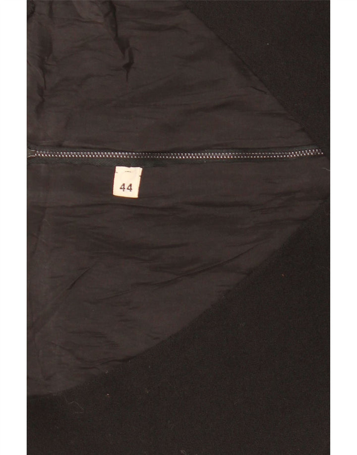 Vintage Womens Sleeveless Sheath Dress IT 44 Medium Black