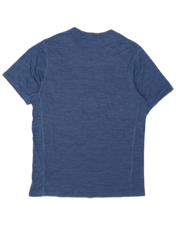Camiseta Patagonia Hombre Top Medium Azul Pinstripe Poliéster