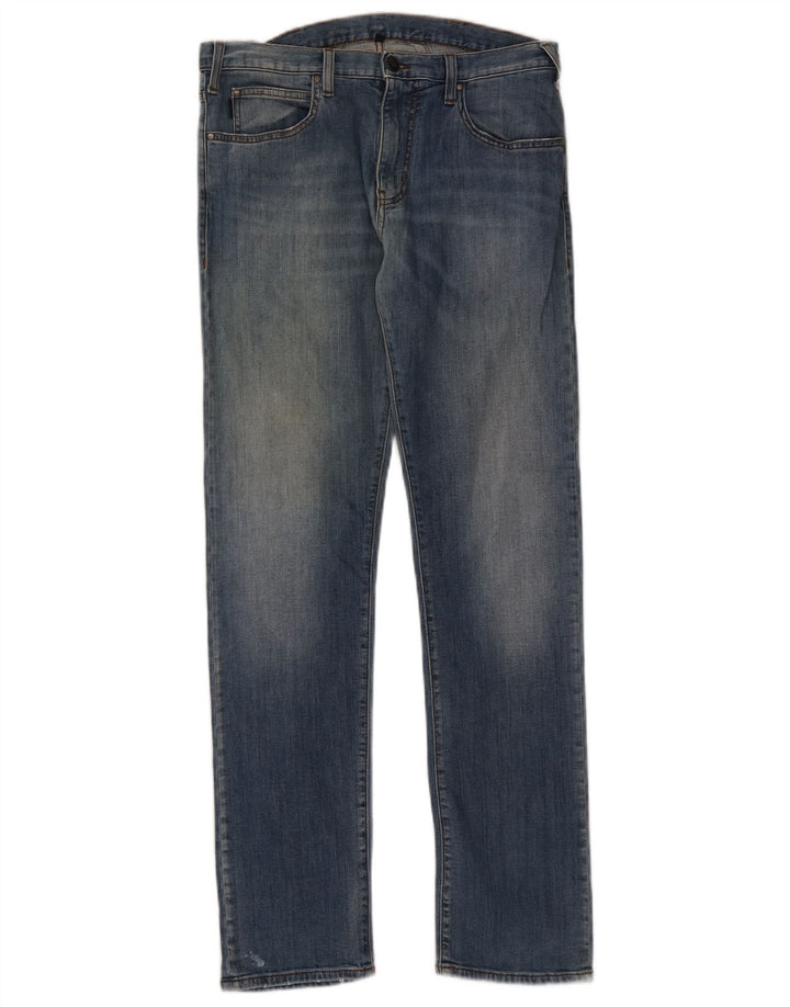 Armani Mens J45 Slim Jeans W32 L31 Blue