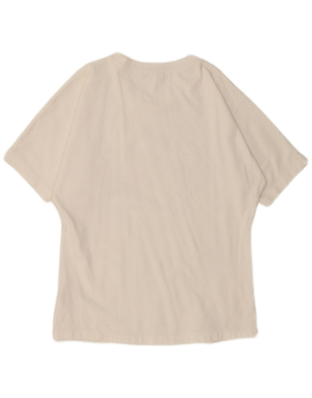 Cos Womens T-Shirt Top UK 14 Medium White Cotton