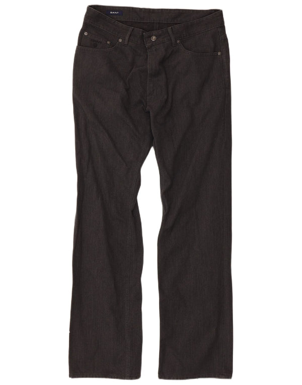 Женские прямые джинсы Gap Jason Regular Fit W34 L32, серые, хлопковые