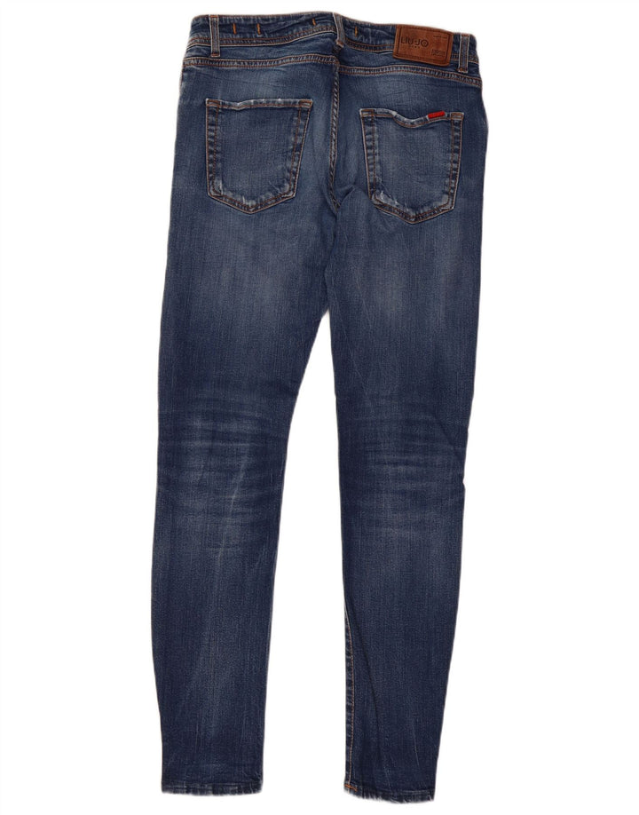 Liu Jo Mens Slim Jeans W31 L32 Blue