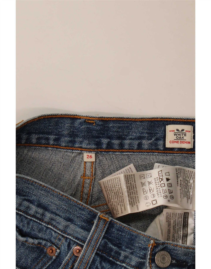 Levi's Womens Denim Shorts W26 Small Blue Cotton