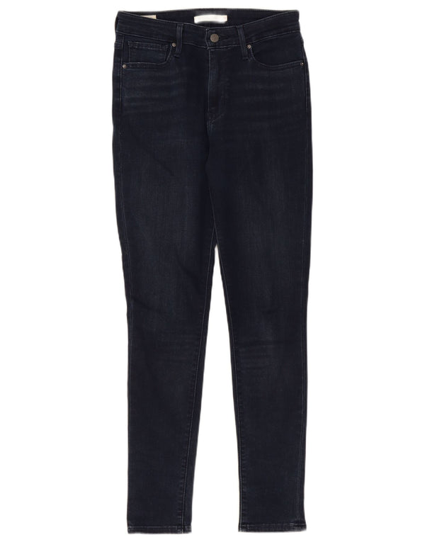 Женские джинсы скинни Levi's 721 с высокой посадкой W29 L30 Темно-синие, хлопок