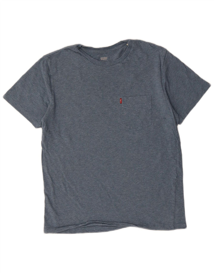 LEVI'S Mens Standard T-Shirt Top Small Blue