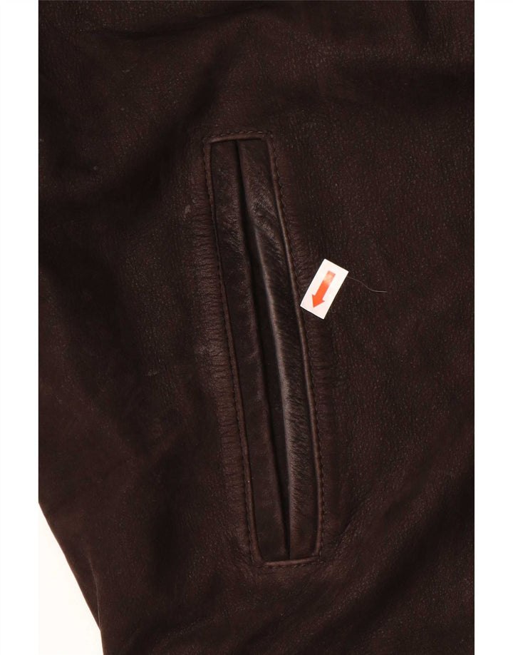 Vintage herre læderjakke UK 36 Small Brown