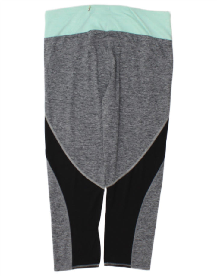 Leggings Capri da donna Marks & Spencer UK 14 Colorblock grigio medio