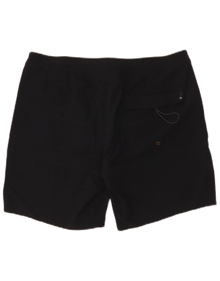Quiksilver Hombre Bañador Corto Grande Poliéster Negro