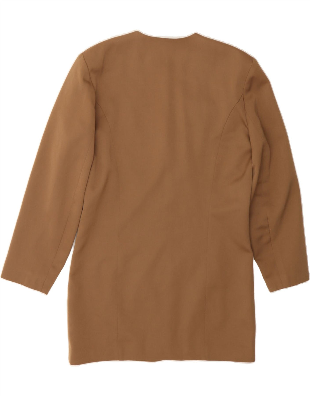 REGINE Womens Overcoat UK 12 Medium Brown Polyester Vintage Regine and Second-Hand Regine from Messina Hembry 