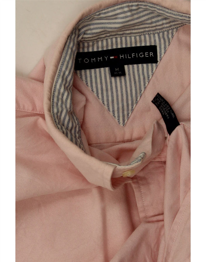 Tommy Hilfiger Chemise Homme Rose Moyen Coton