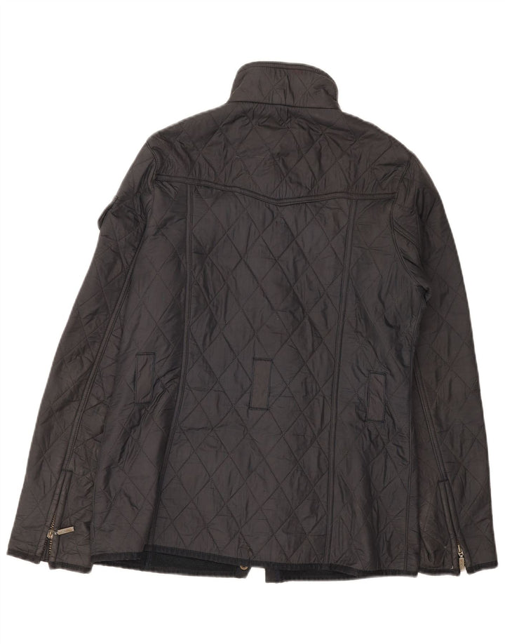 BARBOUR Womens Quilted Jacket UK 10 Small Black