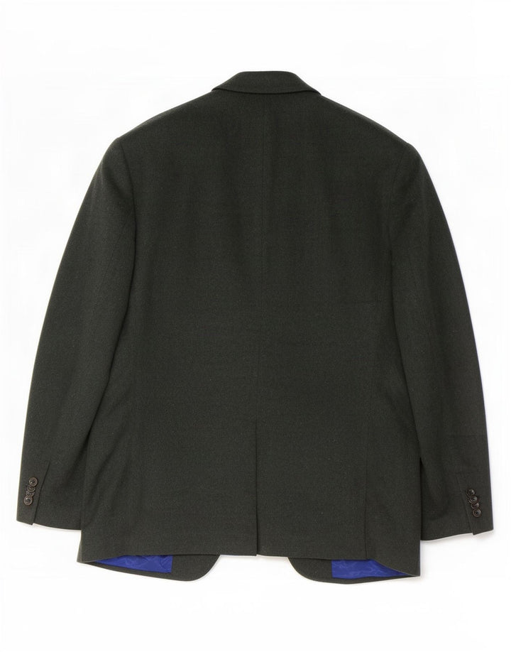 Marks & Spencer Veste blazer à 2 boutons pour homme UK 42 Large Kaki Laine