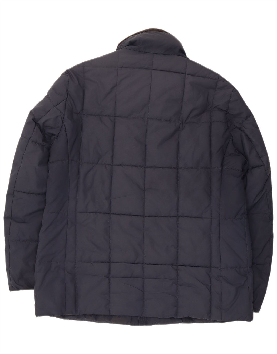 Barbour Mens Padded Jacket UK 42 XL Navy Blue Polyester