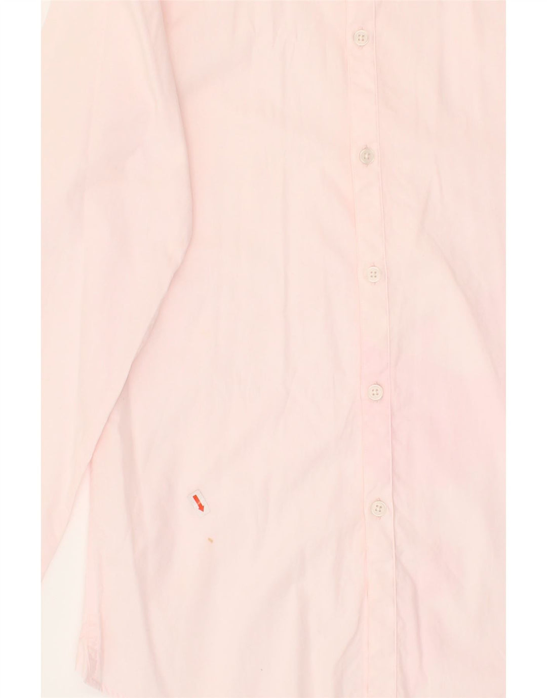 DKNY Mens Shirt Size 15 Medium Pink Cotton Vintage Dkny and Second-Hand Dkny from Messina Hembry 