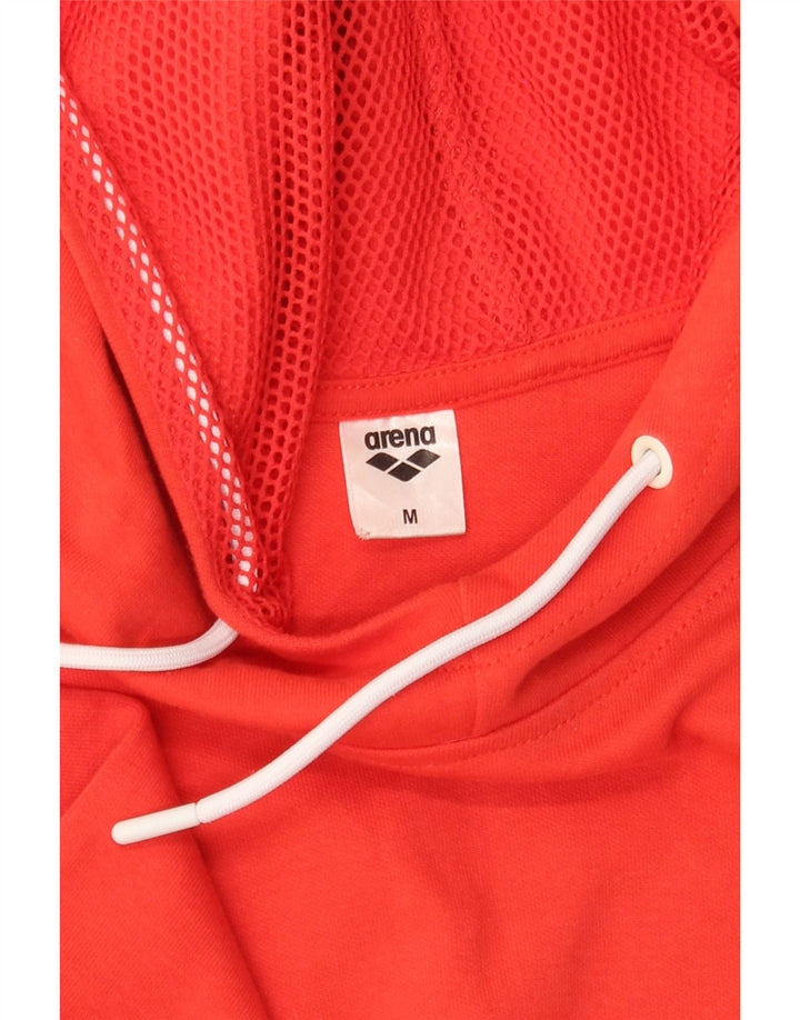 Arena Womens Hoodie Jumper UK 14 Medium Red