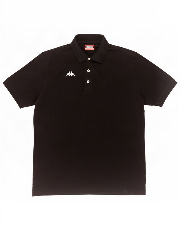 Polo Kappa Uomo 2XL Cotone Nero