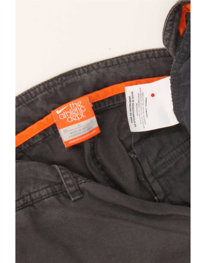 Nike Mens Cargo Shorts W34 Large Grey Cotton