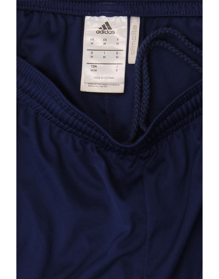ADIDAS Mens Climalite Sport Shorts Medium  Navy Blue Polyester Vintage Adidas and Second-Hand Adidas from Messina Hembry 