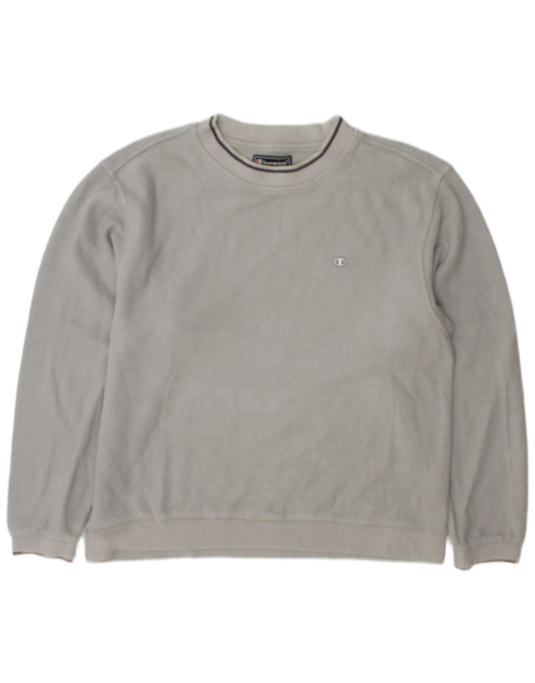 Champion Mens Sweatshirt Jumper Medium Grey Cotton