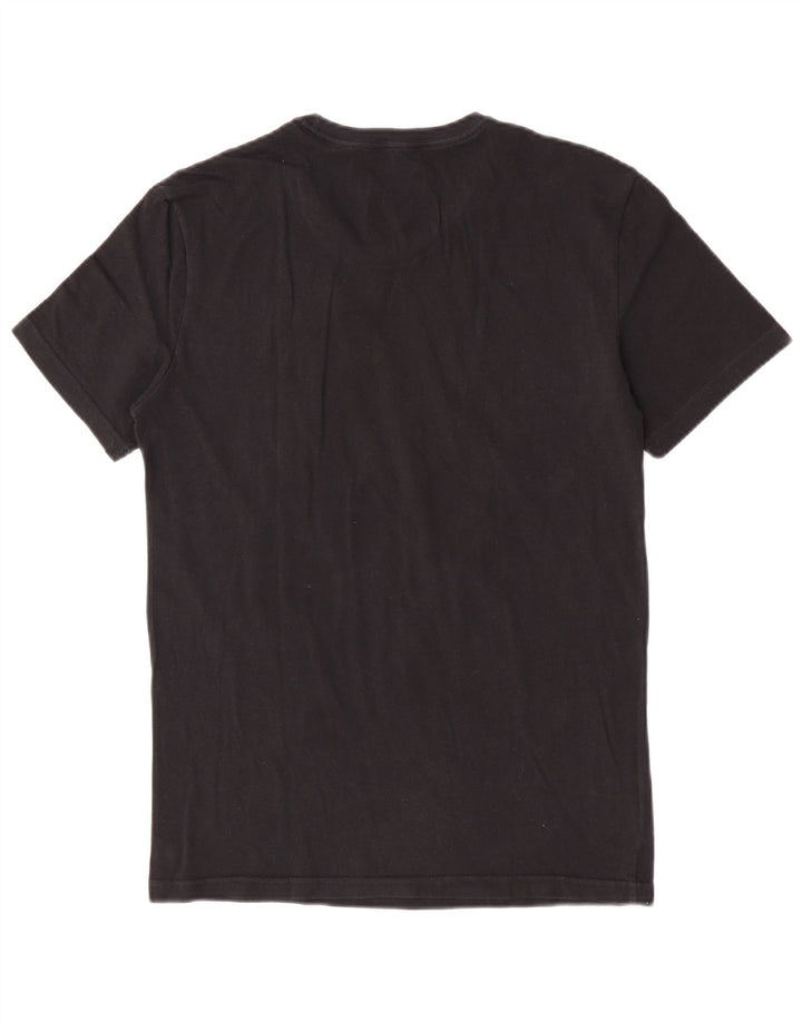 Nike Mens Dri Fit T-Shirt Top Medium Black Cotton