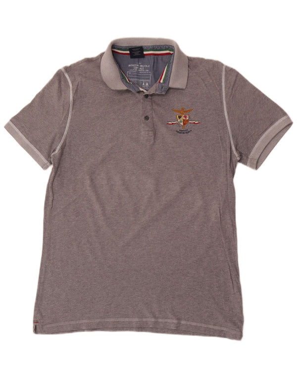 Polo Uomo Aeronautica Militare XL Cotone Grigio