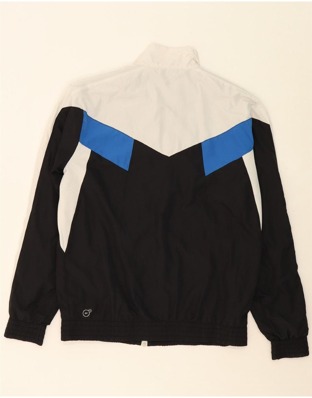 PUMA Mens Tracksuit Top Jacket Large Black Colourblock Polyester Vintage Puma and Second-Hand Puma from Messina Hembry 